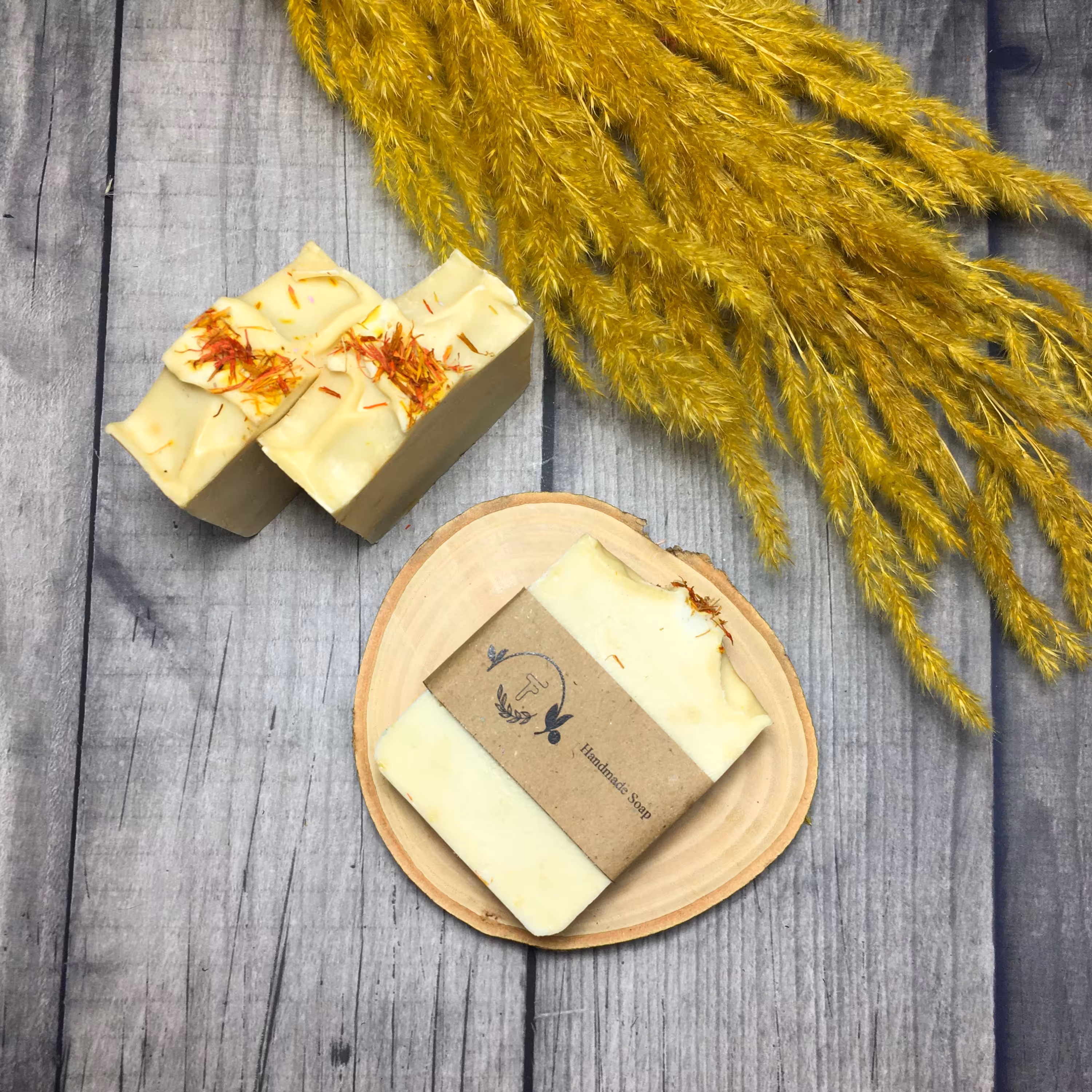 صابون دست ساز خاک رس کائولین (خاک رس سفید)