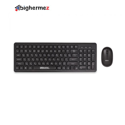 کیبورد و ماوس بیسیم سادیتا مدل SKM-3402