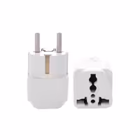 تبدیل برق 3 به 2 مناسب موبایل و دستگاه های آشپزخانه