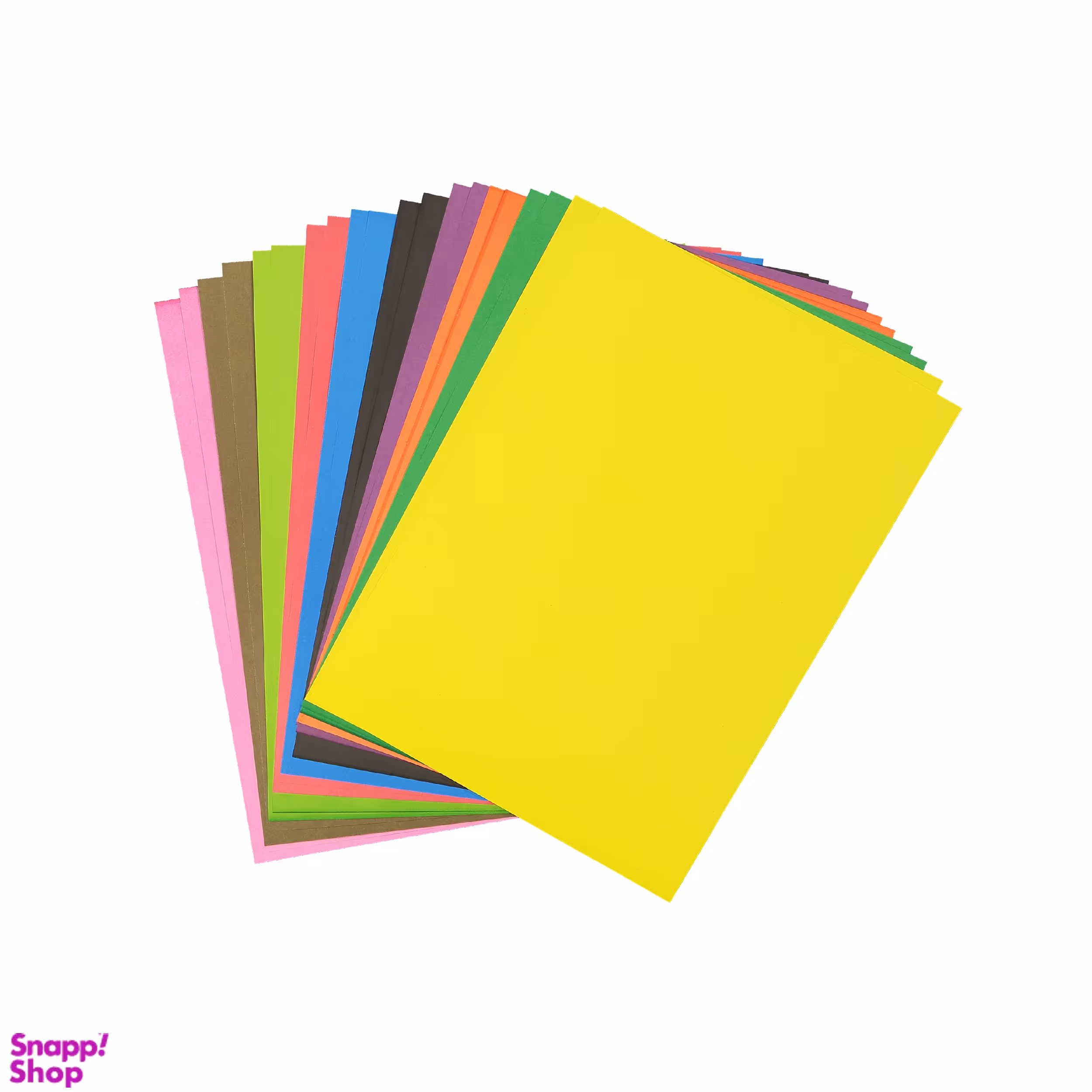 مقوا رنگی کد 04 سایز 24×34 بسته 20 عددی