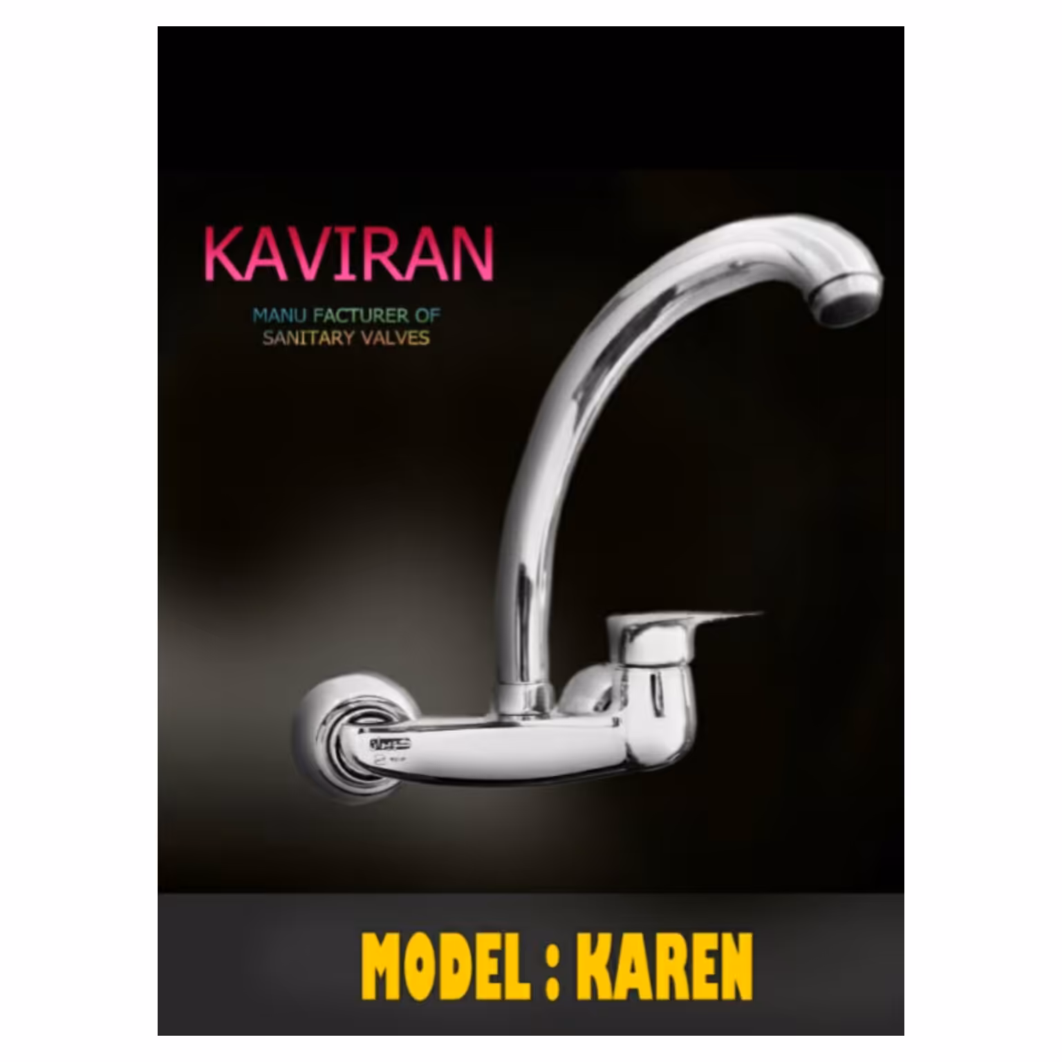 شیر آشپزخانه دیواری مدل کارن ارسال به کل کشور پس کرایه 