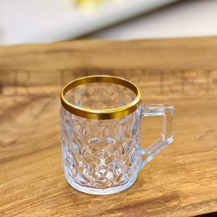 لیوان لب طلا(کد2)