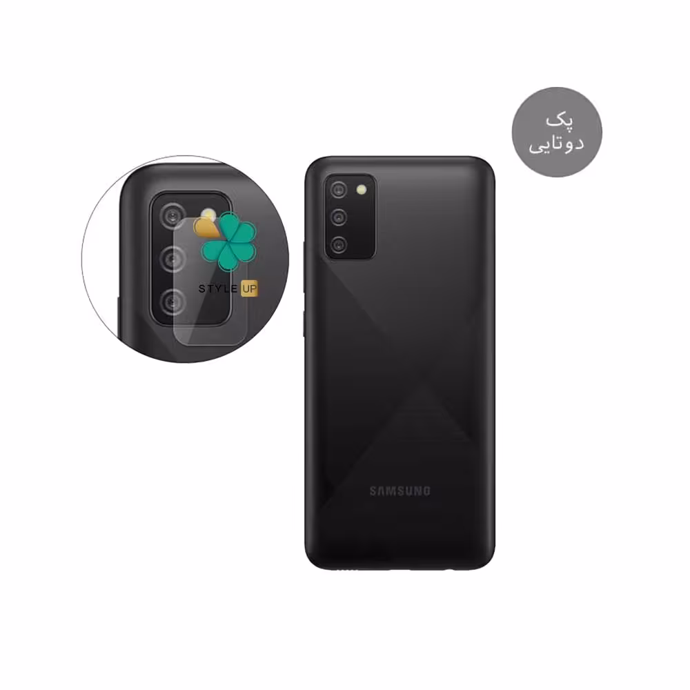 پک دوتایی محافظ لنز نانو سرامیک گوشی سامسونگ Samsung A02s
