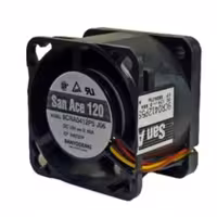 فن 12 ولت 4 در 4 سانتی 350 میلی آمپر ضخامت 2.8 sanyo