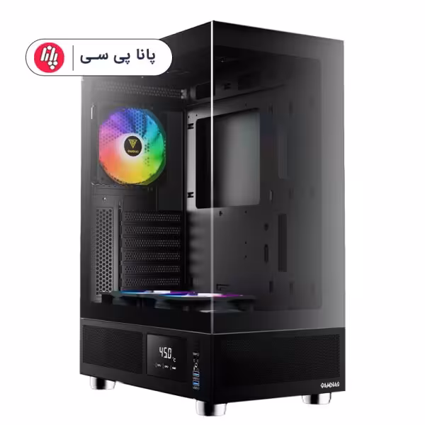 کیس کامپیوتر گیم دیاس مدل GAMDIAS ATLAS E1 Gaming – مشکی