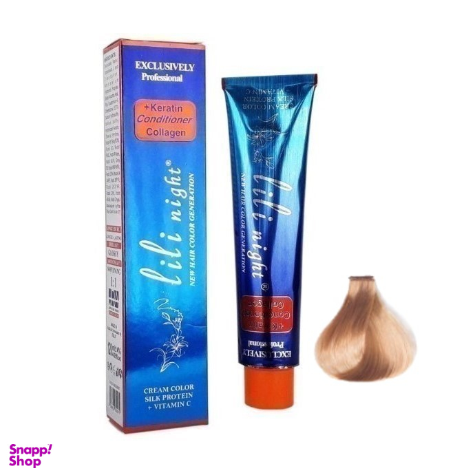 رنگ مو لی لی نایت (Lili Night) شماره 424 رنگ کرم عروسکی حجم 120 میلیلیتر