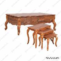 میز جلو مبلی و عسلی مدل  مینومجموعه 4 عددی 