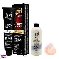 رنگ مو آیون (Ion) شماره 9PP حجم 120 میلی‌لیتر رنگ صدفی پاستیلی+اکسیدان آیون (Ion) نه درصدی حجم 180 میلی‌لیتر