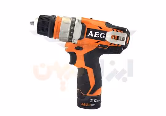 دریل پیچ گوشتی شارژی 2 سرعته 12 ولت آاگ bbs 12c2 li aeg