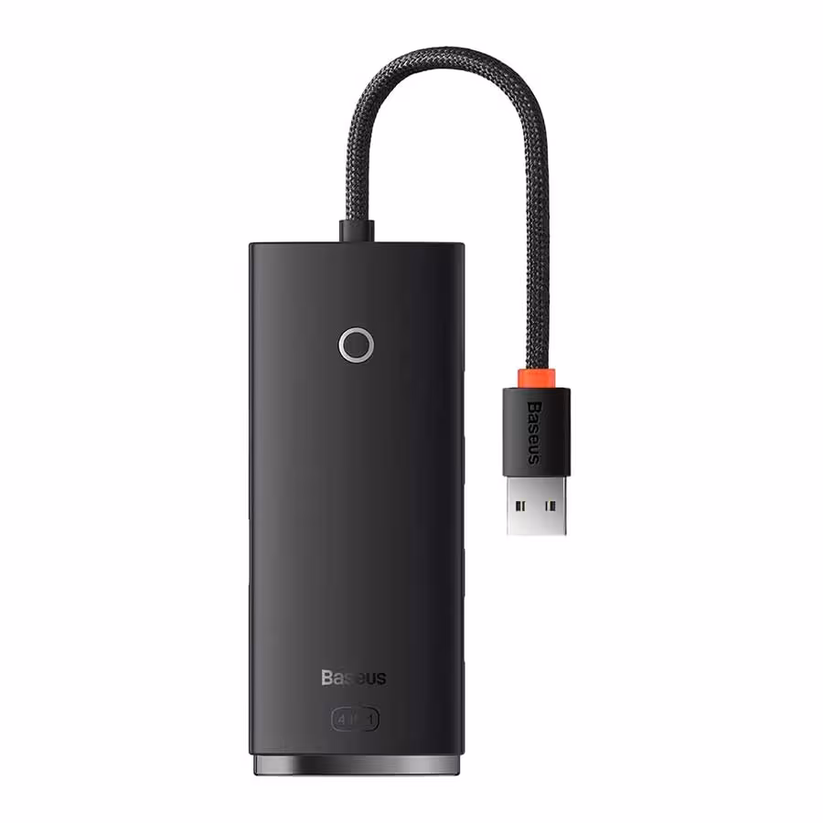 قیمت و خرید هاب USB چهار پورت بیسوس مدل Lite WKQX030001 | یاس ارتباط