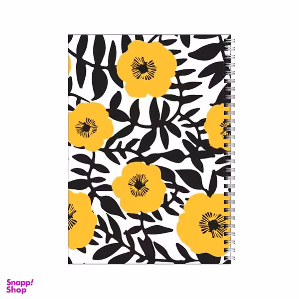 دفتر مشق 80 برگ بامبیلیپ طرح گل گلی کد 3064201