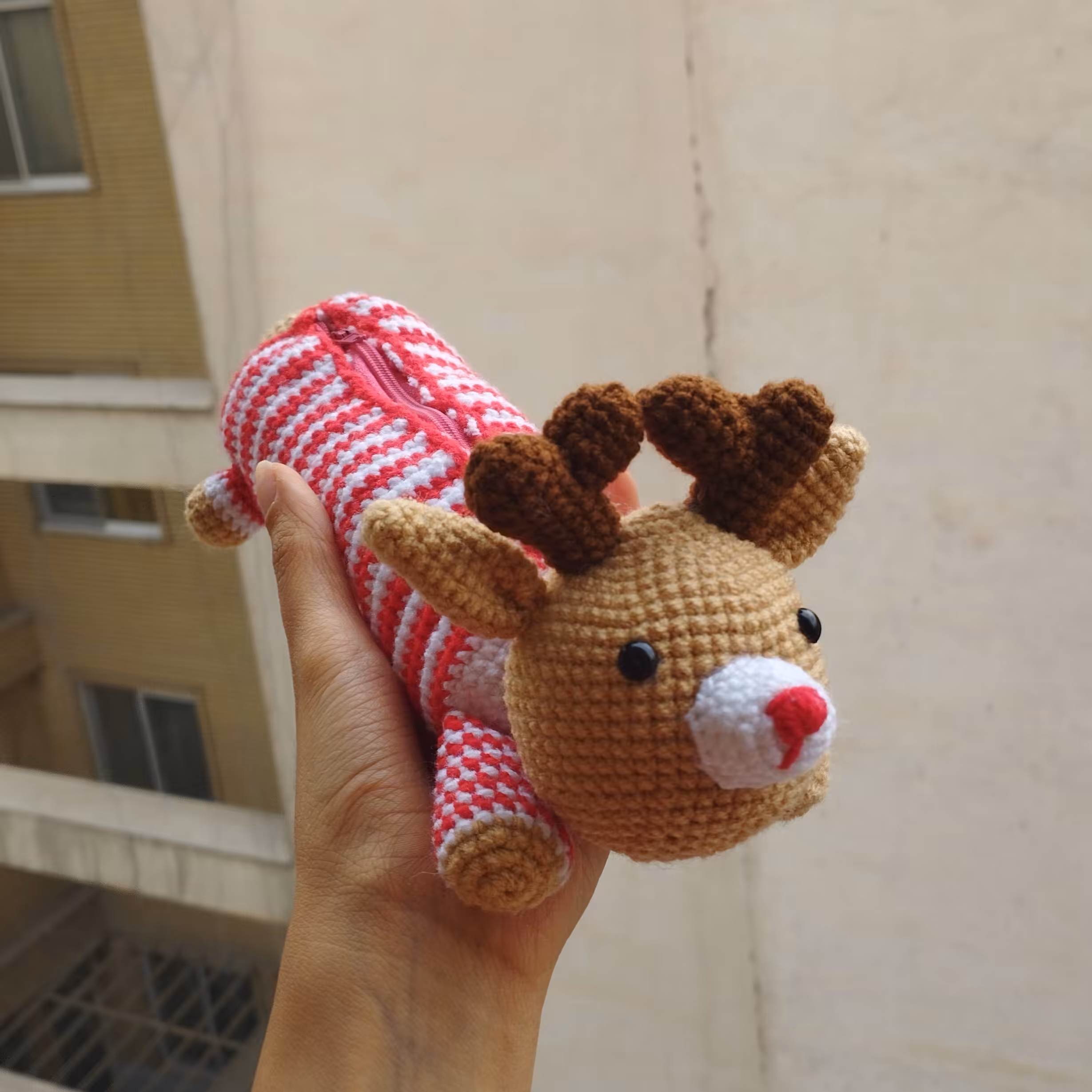 جامدادی بافتنی گوزن 