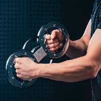 دمبل چرخشی شیائومی Xiaomi Adjustable Home Fitness Wrist Strength SX20SS-JS1128 (مشکی)