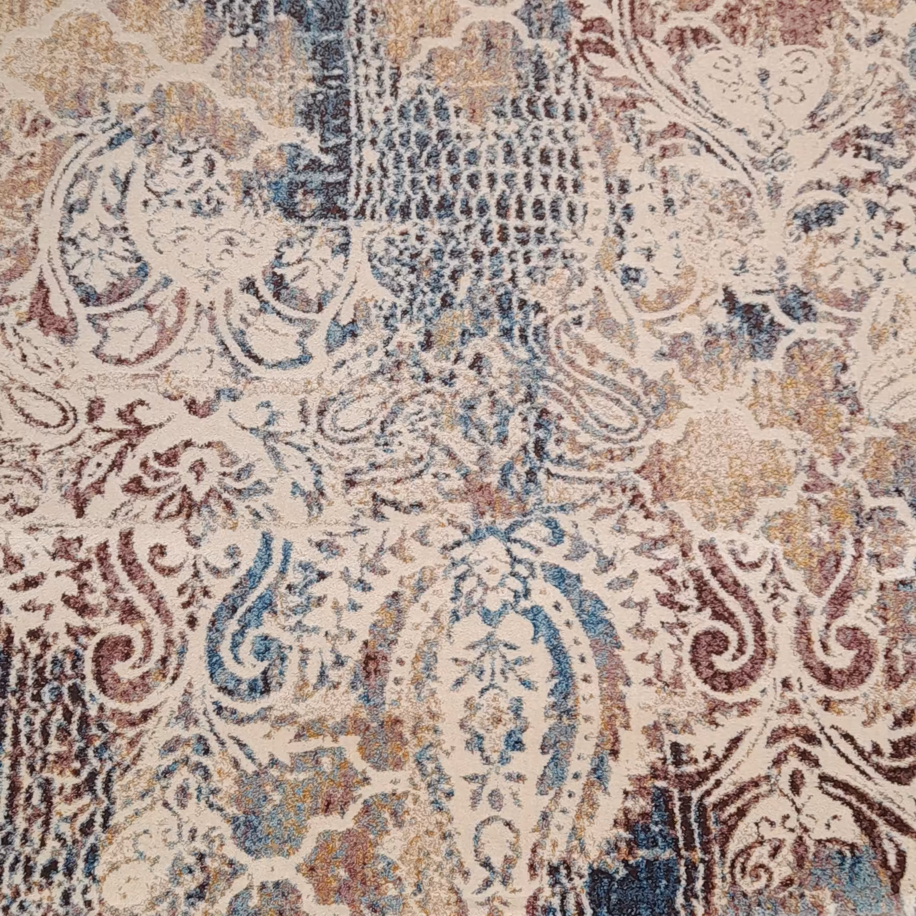 قالیچه طرح رنگی