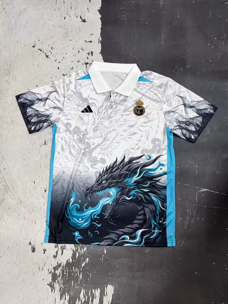 کیت کانسپت دراگون رئال 2025 مشکی-آبی (هواداری)