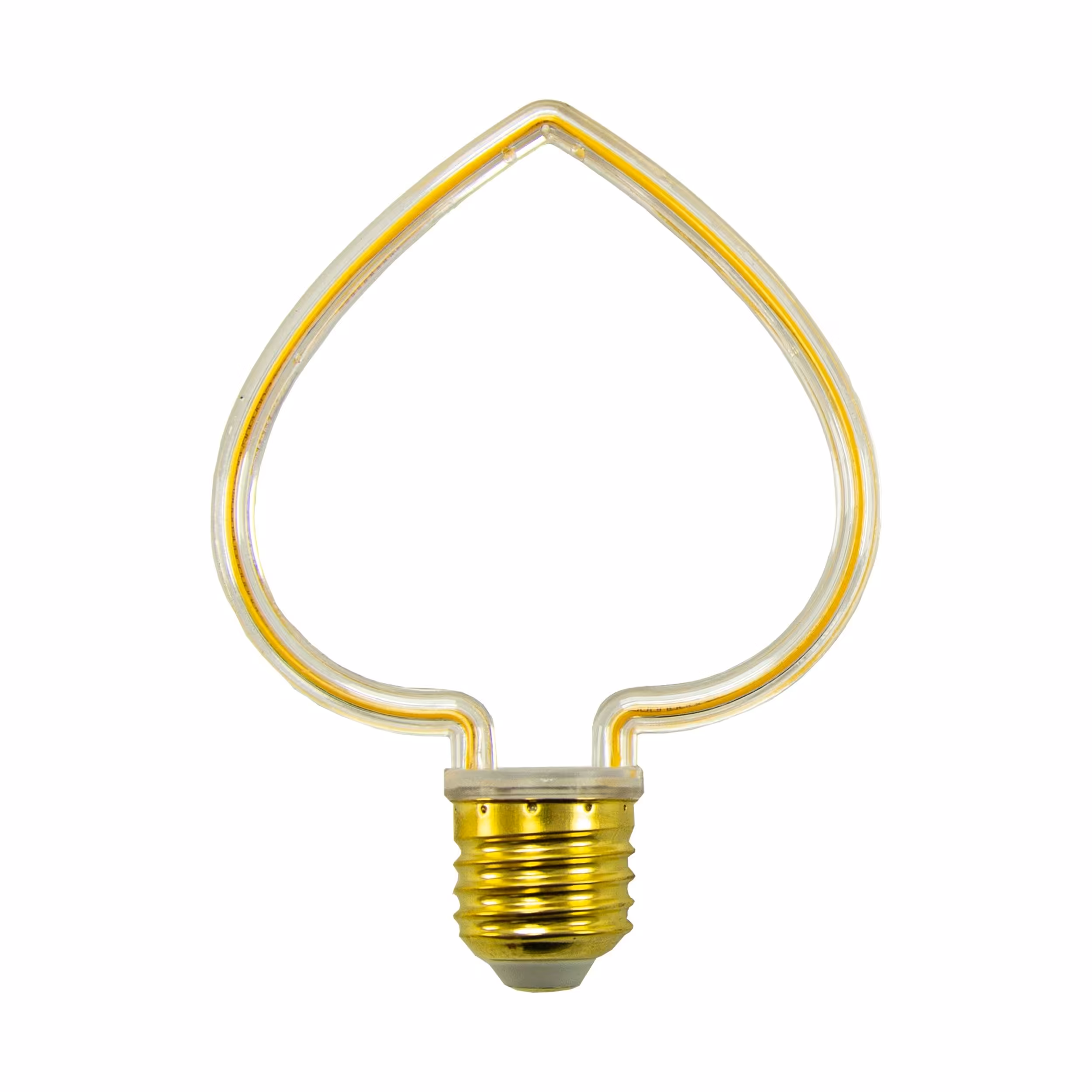 لامپ نئونی 4 وات طرح قلب