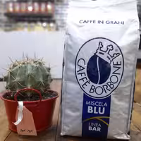 دانه قهوه بوربن میشلا بلویک کیلو گرم  کافه  Borbone Miscela blu

