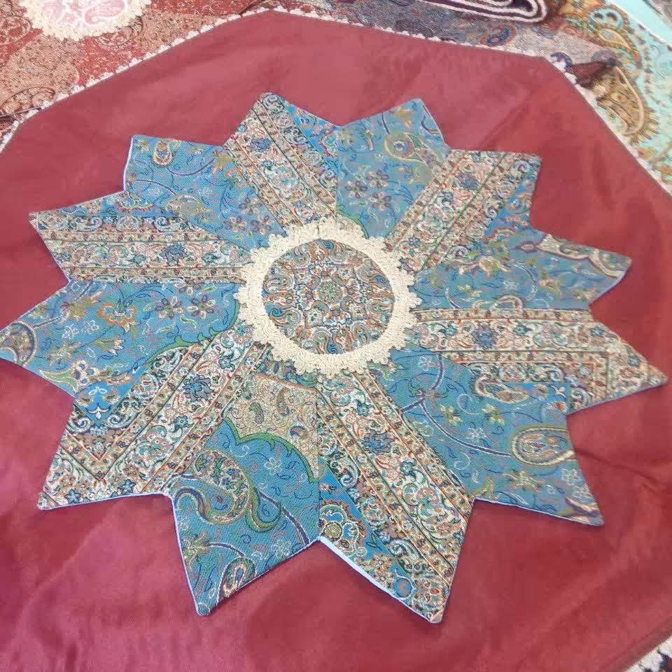 ترمه ابریشمی ستاره ای