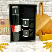 فلاسک 3 فنجان برند Diwangxin حجم 500 سی سی رنگ مشکی