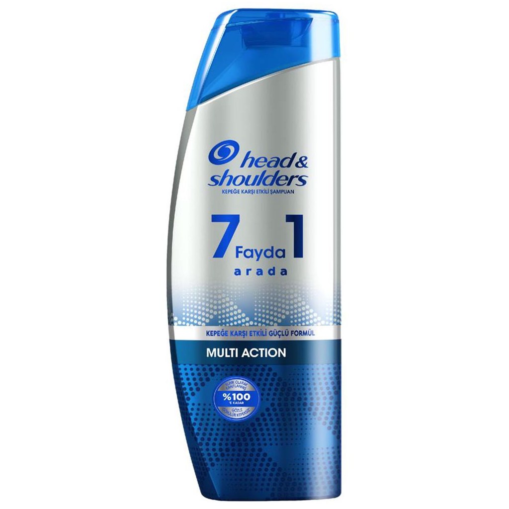 شامپو مولتی اکشن هفت کاره هد اند شولدرز head and shoulders حجم 360 میل