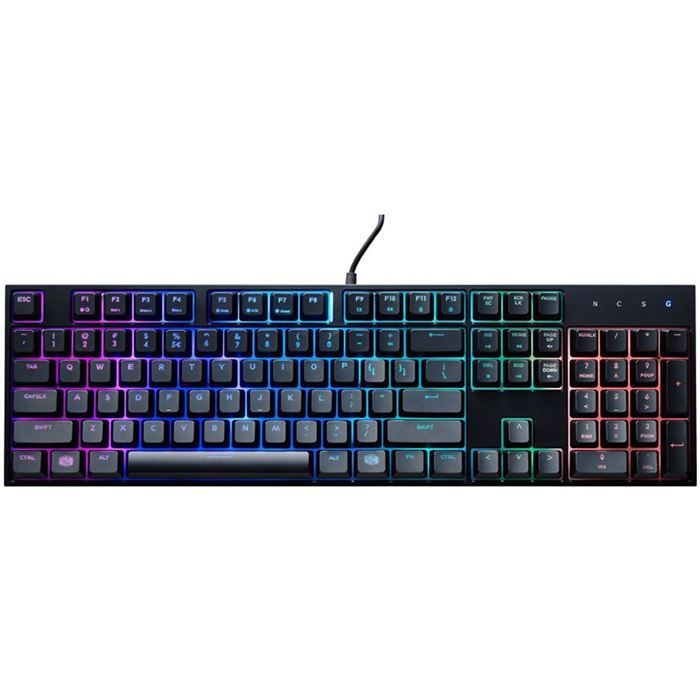 کیبورد مخصوص بازی کولر مستر مدل  MasterKeys Lite L RGB Gaming Keyboard