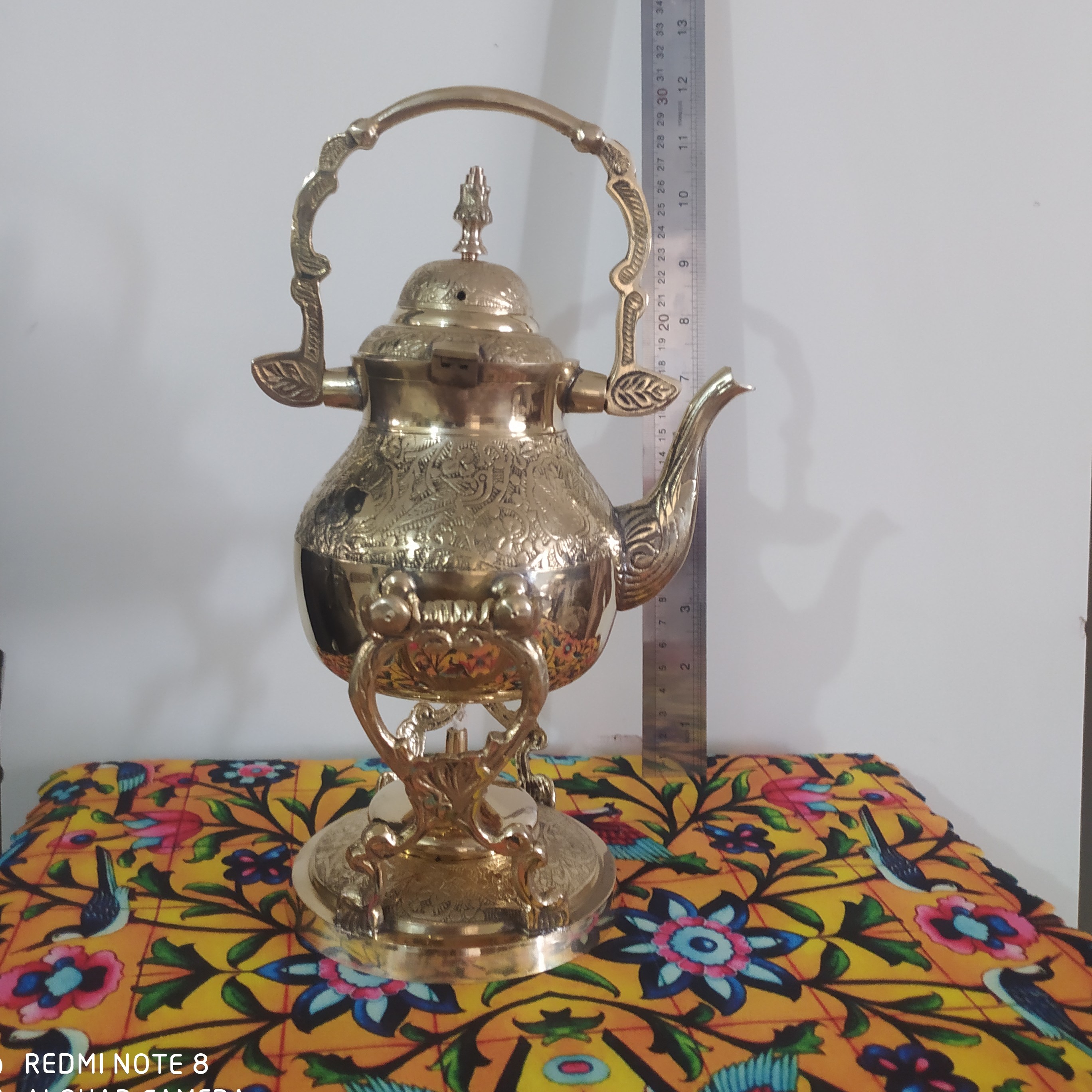 قوری برنجی وارمردار