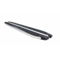 محافظ پلاستیکی رکاب RENAULT KANGOO 2 BLACKLINE SIDE STEP CHROME LONG CHASSIS 2008 و بعد Omsa