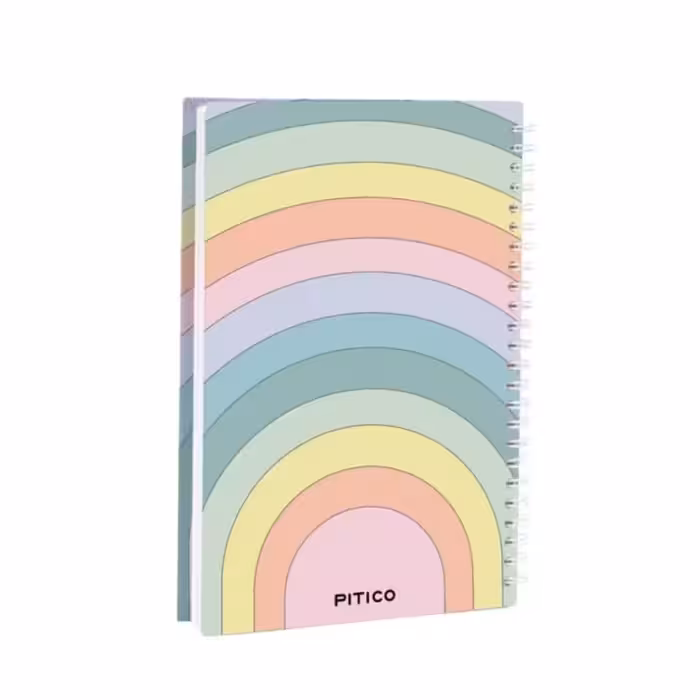 دفتر جلد سخت سری رنگی طرح 5