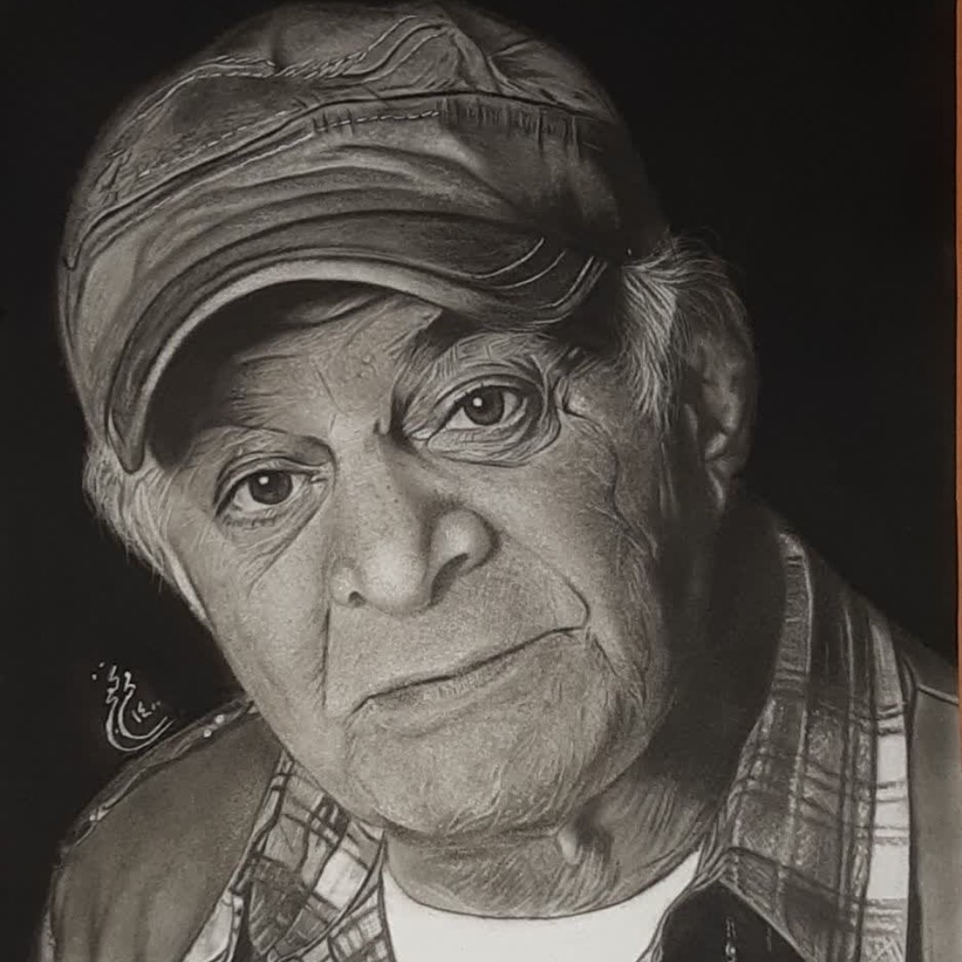 نقاشی سیاه قلم 2