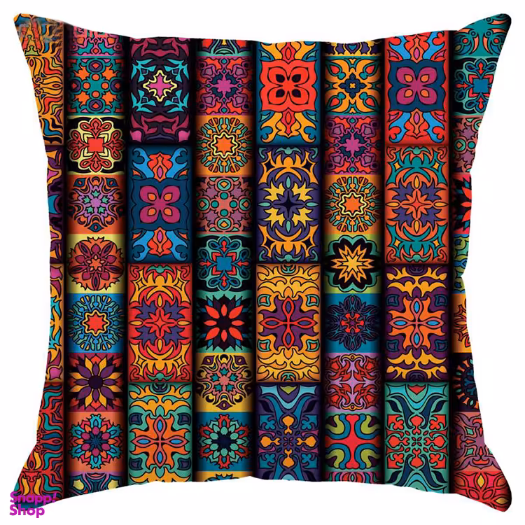 کاور کوسن مدل C1-10805 چند رنگ سایز 43*43 سانتی‌ متر