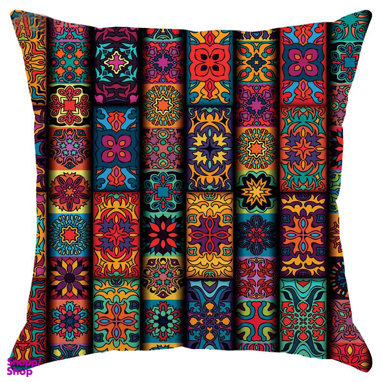 کاور کوسن مدل C1-10805 چند رنگ سایز 43*43 سانتی متر