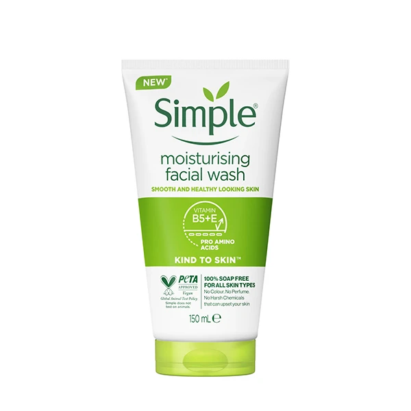 ژل شستشوی سیمپل پوست خشک و حساس (100%اصل به قیمت پخش) moisturising