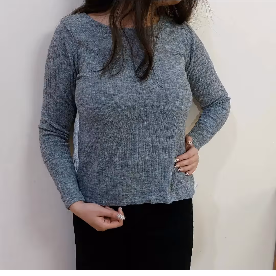 بلوز بافت کبریتی 