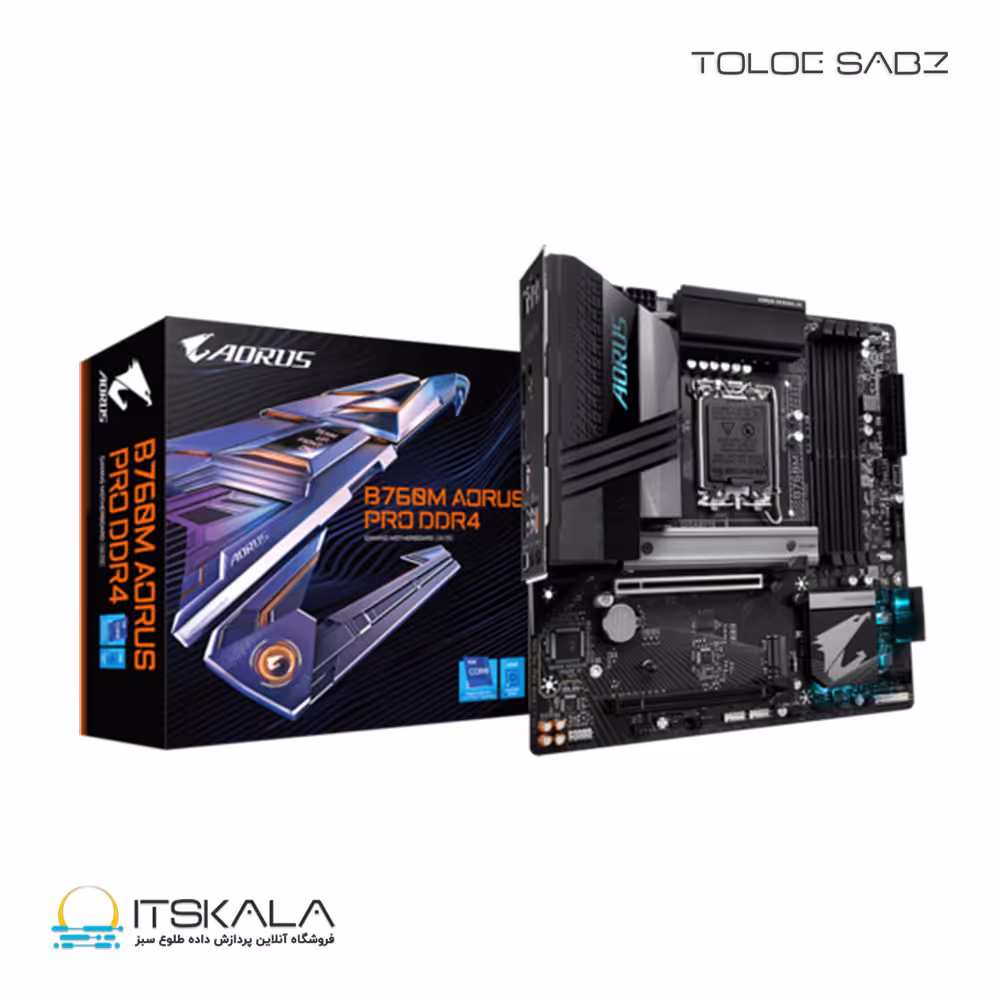 قیمت و خرید مادربرد گیگابایت GIGABYTE B760M AORUS PRO DDR4 | ITSKALA