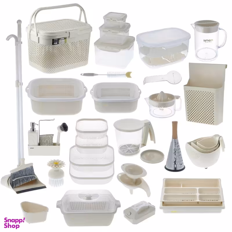 سرویس جهیزیه 40 پارچه لیمون مدل نارین