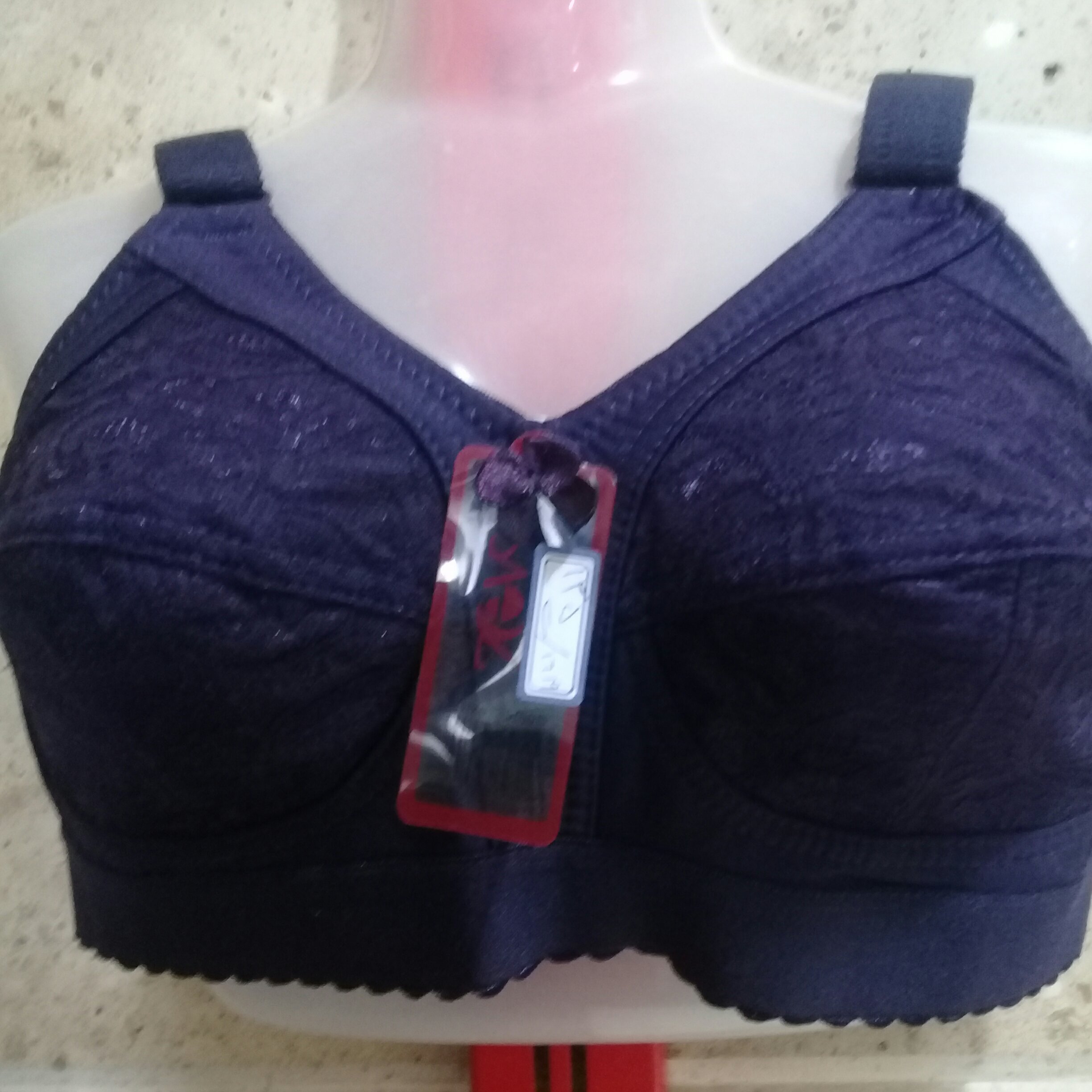 سوتین تک سایز 80 دور کمر 68 سانت رنگ بنفش