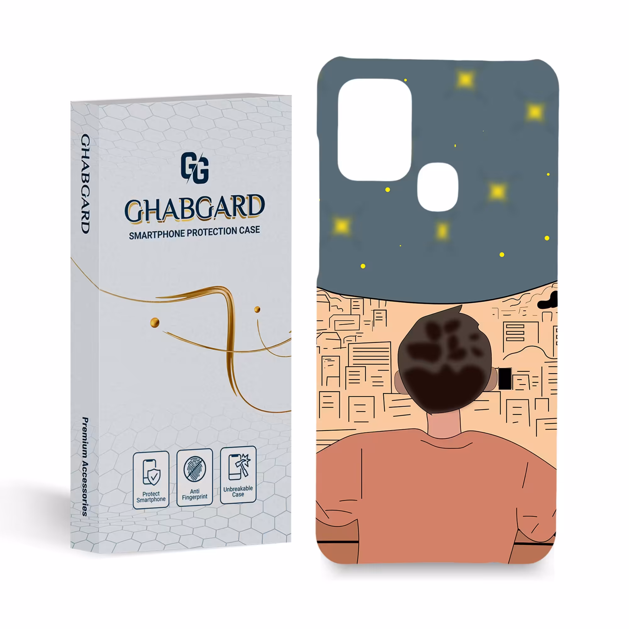 گارد قاب کاور فانتزی مدل g5104 مناسب برای گوشی موبایل سامسونگ a21s