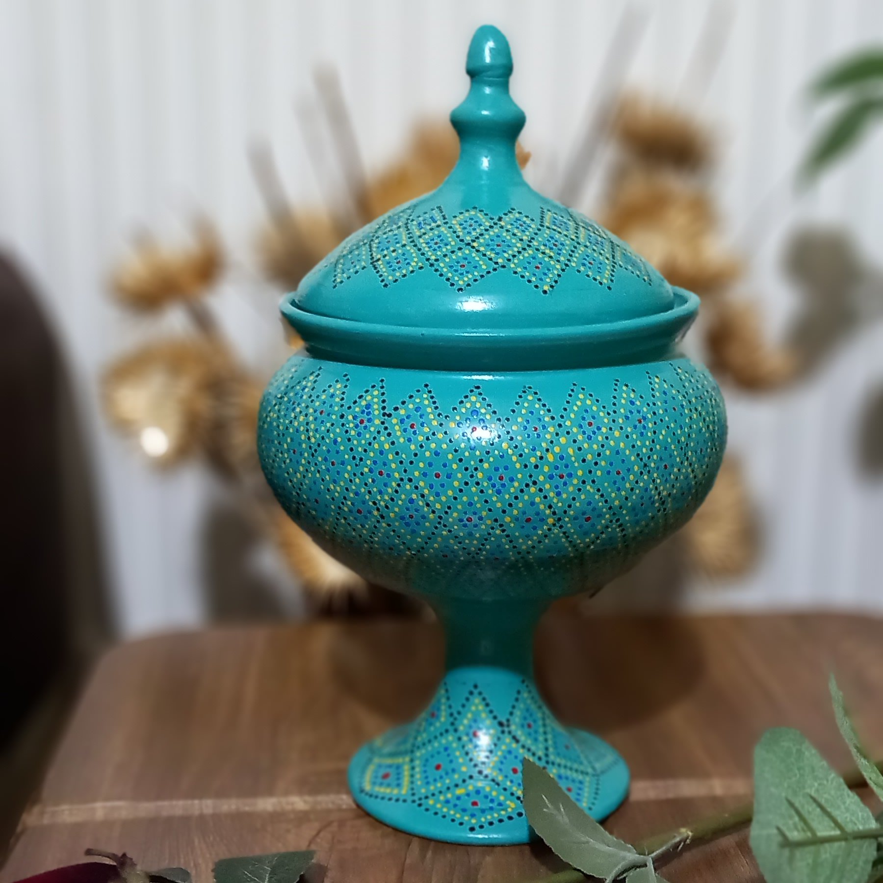 شکلات خوری نقطه کوبی قابل شستشو سفالی