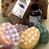 صابون پرقدرت ماساژور صورت لاوند عطارباشی 