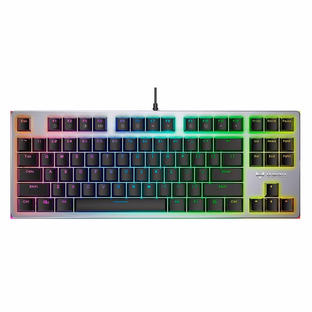 کیبورد مخصوص بازی مکانیکی رپو مدل  V500 RGB