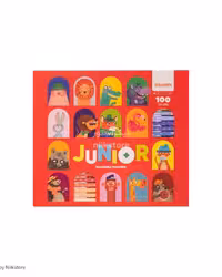 ماژیک نقاشی جونیور 100 رنگ اسکول فنس کد 922206