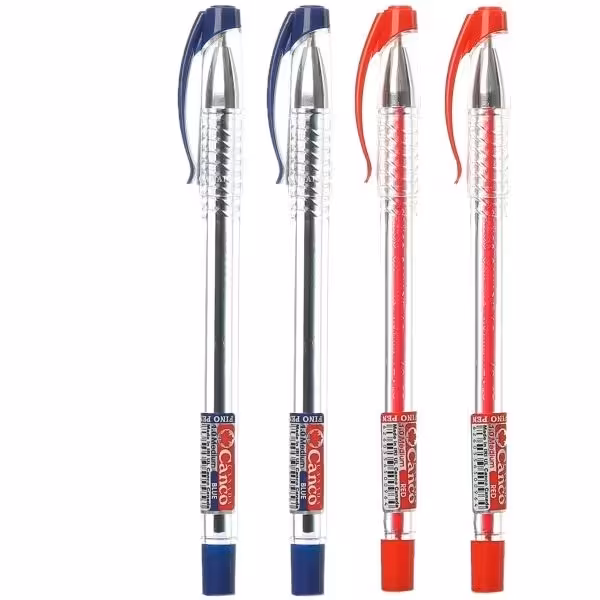 خودکار آبی و قرمز کنکو  1.0 میل بسته 4 عددی( 2 آبی 2 قرمز )