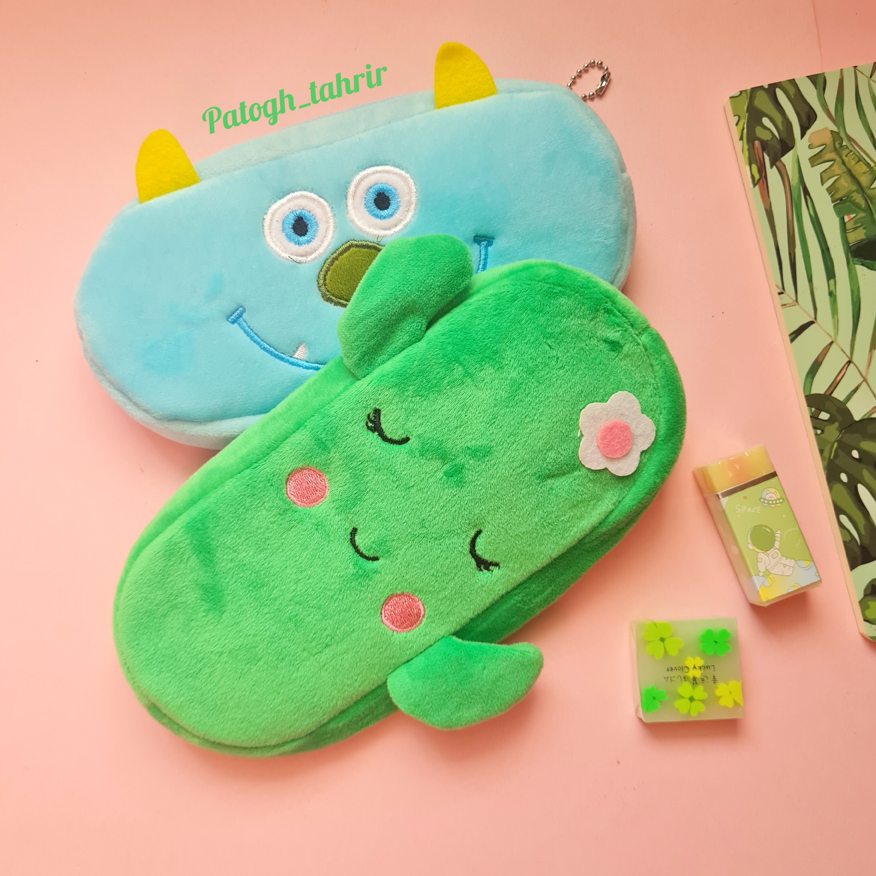 جامدادی مخمل پولیشی طرح حیوانات