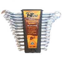 مجموعه 12 عددی آچار یکسر تخت یکسر رینگی اچ تی مدل HT0-252