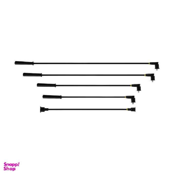 وایر شمع خودرو استیم پارت مدل SP885952 مناسب برای مزدا 2000 کاربراتور مجموعه 5 عددی