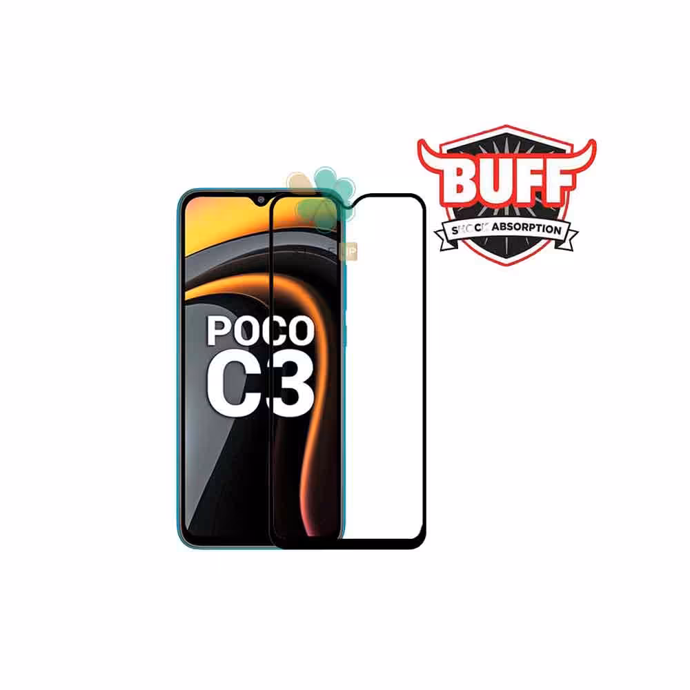 محافظ صفحه گلس سرامیکی Buff گوشی شیائومی Xiaomi Poco C3