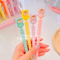 اتود فانتزی سیلیکونی دختر خرسی یادختر لپ گلی