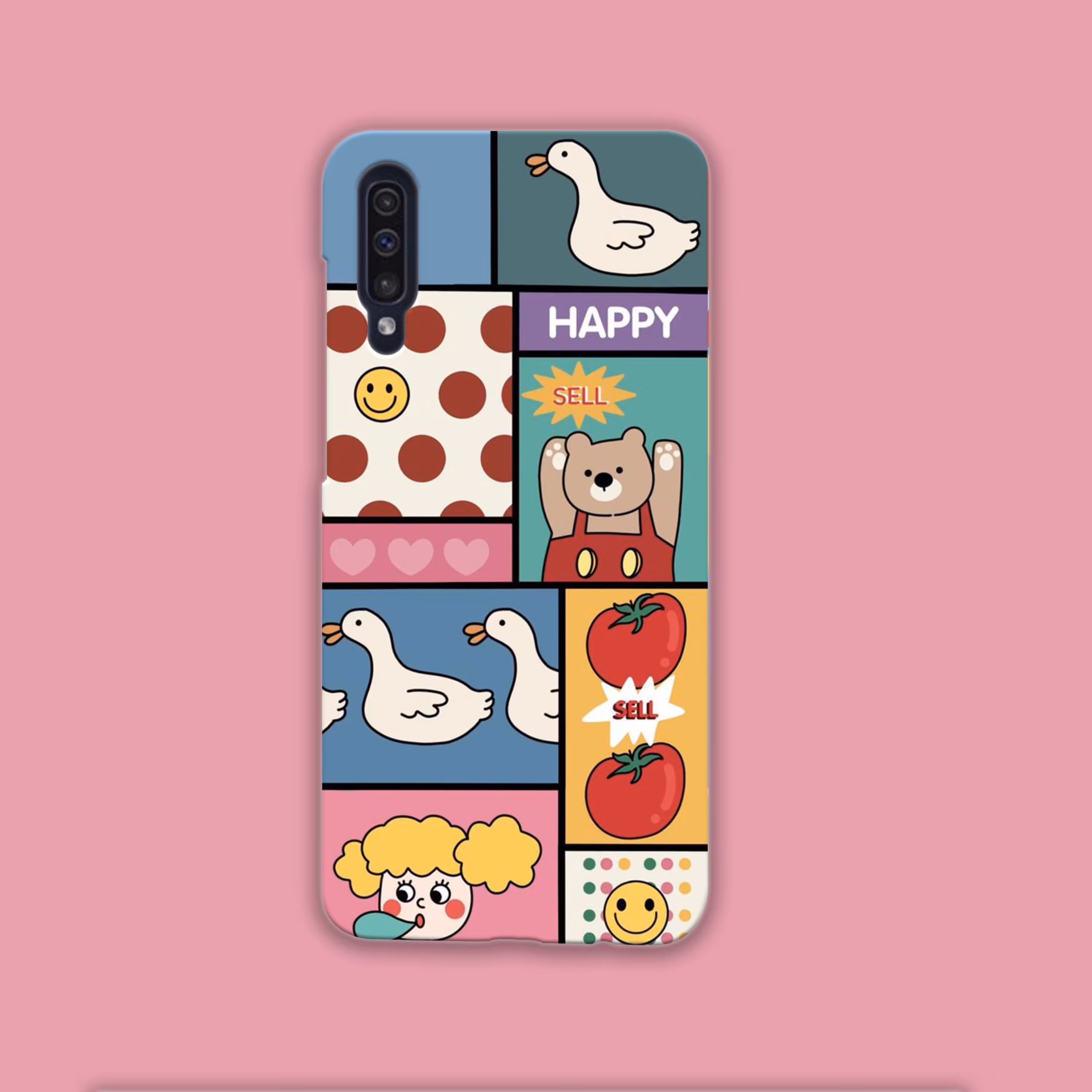 کاور گارد قاب دخترانه G2120 مناسب برای گوشی موبایل سامسونگ A50