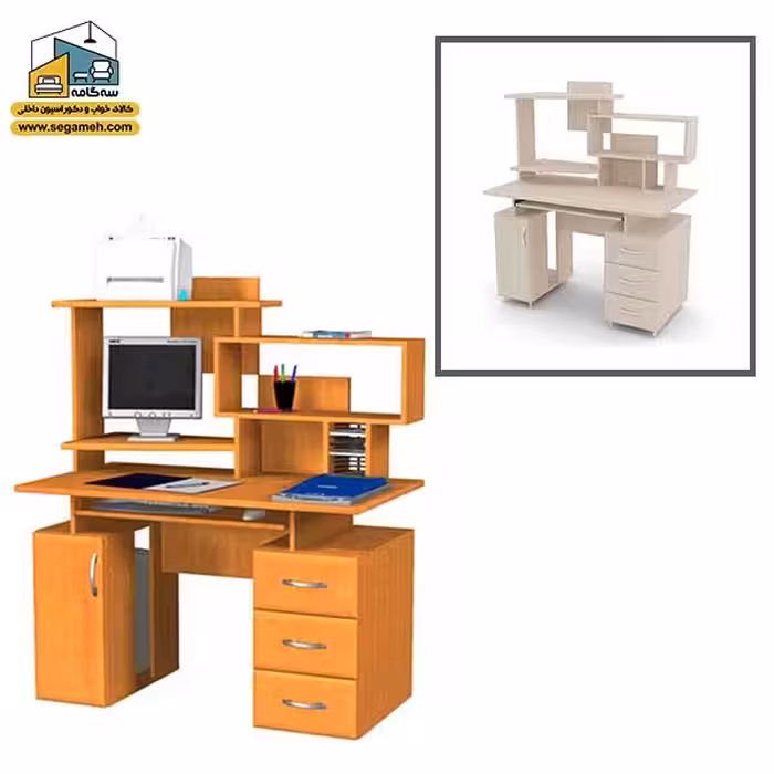 میز کامپیوتر کد DPP51 - فروشگاه سه گامه