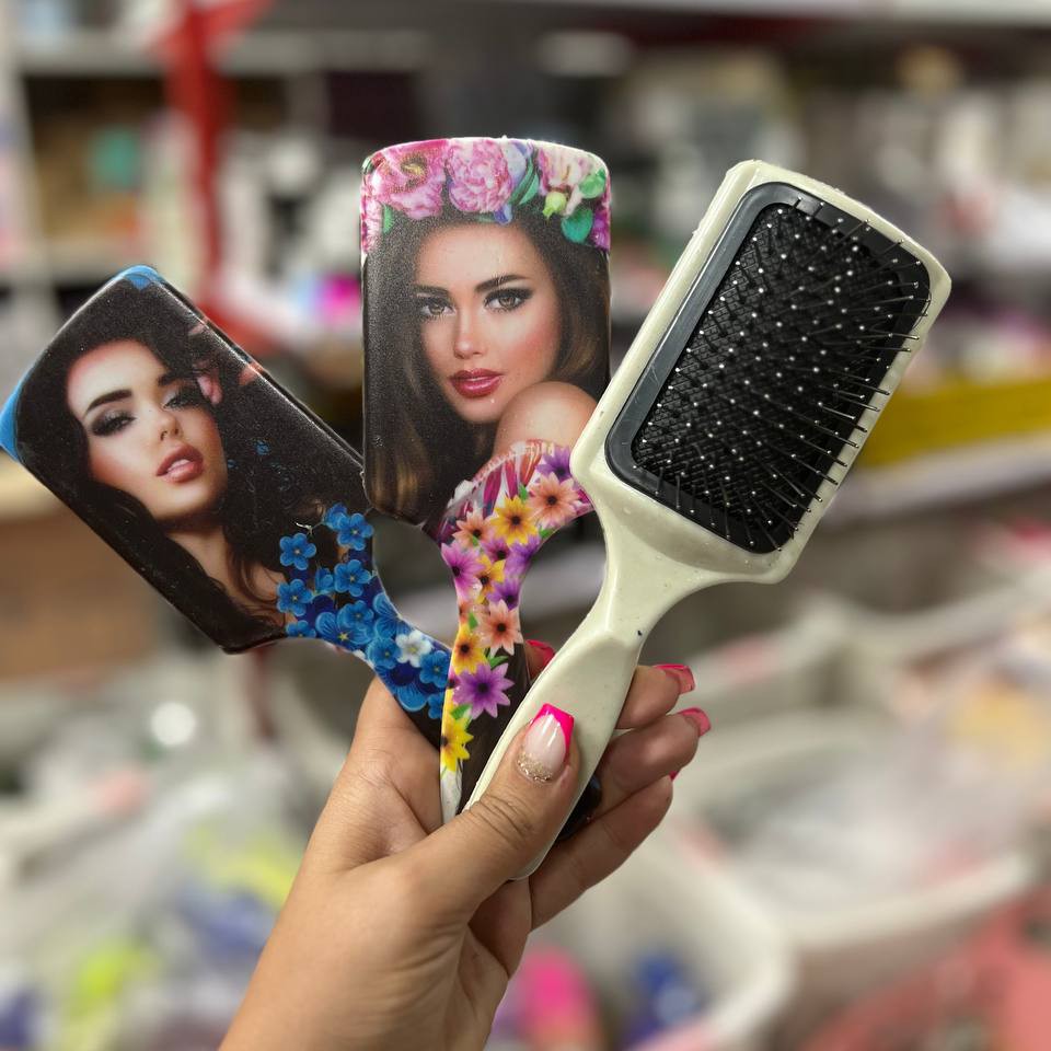 برس مو چاپدار